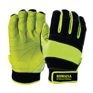 Guantes De bateo De béisbol De Softball personalizados para jóvenes adultos, guantes De cuero Cobretta transpirables, Material De Palma, Guantes De Bateo De Beisbol - Product Image 2