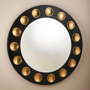Wall Mirror Home <b>Decor</b> Design <b>Indoor</b> Leave Design Classic And Modern <b>Decor</b> Mirror Multiple Finishing Designs - Product Image 1
