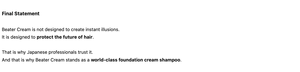 Champú y Tratamiento en Crema Beeter Todo en Uno, Aprobado por Salones de Belleza Profesionales Japoneses, Aroma Amaderado - Product Image 5