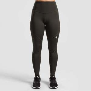Leggings de sport tricotés EliteFlow à motifs (Olive) – Compression, effet push-up et contrôle du ventre pour la gym, l'entraînement et le yoga - Product Image 1