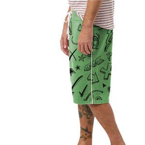 High Quality <b>Men's</b> French Terry Fleece <b>Sweat</b> <b>Shorts</b> Plus Size Custom Logo Plain Dyed Drawstring <b>for</b> Bodybuilding Boys' Fitness - Product Image 2