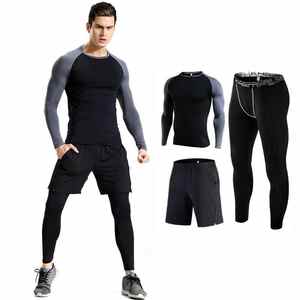 Custom <b>Men's</b> <b>Yoga</b> Set <b>Shorts</b> Front Solid Color Hot Selling Fashionable 2 Piece Gym Wear Spandex/Polyester Anti-Static High Waist - Product Image 6