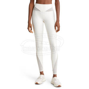 Most Popular <b>Slim</b> Fit Mid Waist Women's Fitness <b>Leggings</b> Breathable Active Wear in Casual Style Customizable Private Label - Product Image 2