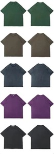 Camiseta de verano para hombre, camiseta ecológica de secado rápido con estampado de algodón 100% holgado liso sin mangas de calidad de 280gsm - Product Image 6