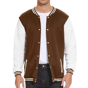 Veste universitaire d'hiver sur mesure de haute qualité avec logo personnalisé pour hommes et unisexe, respirante, design décontracté pour l'extérieur - Product Image 2