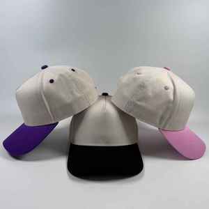 Casquettes de baseball personnalisées pour hommes et femmes Chapeaux ajustables Casquettes de baseball en coton uni à bord incurvé - Product Image 5