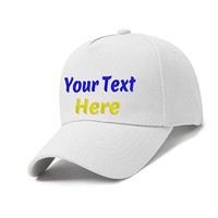 Casquette personnalisée Your Design Here Casquette de baseball personnalisée avec votre logo texte photo Casquettes de camionneur pour hommes et femmes