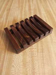 ที่วางสบู่ไม้ไผ่ไม้ไผ่ธรรมชาติเป็นมิตรกับสิ่งแวดล้อมที่วางสบู่ที่ทำจากไม้สำหรับชุดห้องน้ำ - Product Image 3