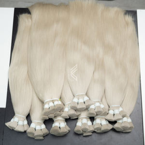 प्राकृतिक सीधे 60a हाथ से बंधे मानव बाल, खुदरा विक्रेताओं और सैलून के लिए डबल खींचा मानव बाल थोक - Product Image 4