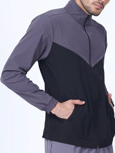 แจ็กเก็ตออกกำลังกายสำหรับผู้ชายเสื้อออกกำลังกายน้ำหนักเบาระบายอากาศได้สำหรับออกกำลังกายวิ่ง - Product Image 5