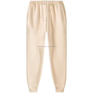 Conjunto de jogging de lujo de calidad superior personalizado al por mayor talla grande cómodo peso pesado sólido ropa de calle deportiva para hombre - Product Image 6