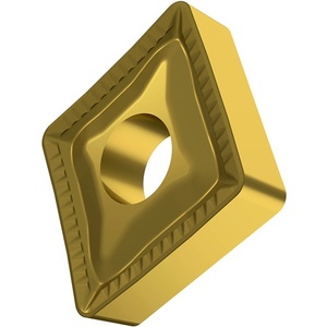 Inserto de Torneado Indexable con Recubrimiento de Oro ISO CNMM 190616E-HR6640 D.7.94mm MT-CVD, Paquete de 10 para Herramientas de Torneado - Product Image 1