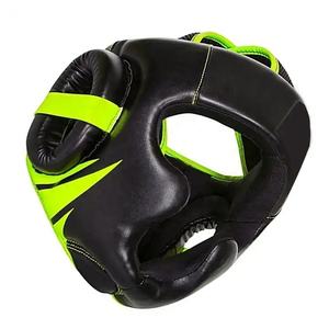 Profesional adultos nuevo diseño al por mayor Pu cuero transpirable casco de boxeo fabricante personalizado logotipo protector de cabeza para la venta - Product Image 6