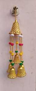 Handmade <strong>Christmas</strong> Bell Hanging Holiday <strong>Decoration</strong> Festive Bells Rustic Ornament <strong>Christmas</strong> Gift Handmade Bells Ornament - Product Image 3