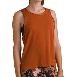 Camiseta sin mangas de punto informal para mujer personalizada para gimnasio Fitness Summer Race Back con función transpirable - Product Image 5