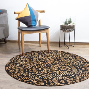 Mantel Individual Redondo de Corcho Natural Premium con Diseño Floral Impreso, Resistente al Calor, Ecológico, para Decoración de Mesa de Comedor - Product Image 6