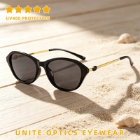 Nouvelles Arrivées d'Été : Lunettes de Soleil Ovale Œil de Chat Rétro Élégantes de Luxe pour Femmes, Protection UV400, Tendance Marque de Mode