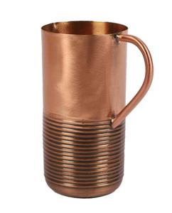 Meilleure vente de pichet d'eau en métal de cuivre à un prix abordable de l'Inde pour restaurant hôtel usage domestique - Product Image 3