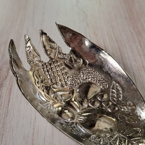 Optimum Quality Stainless Steel <b>Salad</b> <b>Servers</b> Embossed Designer Kitchenware Hotel and Restaurant Kitchen - Product Image 6