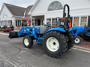 Tracteur LS MT345E/HE de haute qualité et abordable – 45 CV avec chargeur frontal et pelle arrière, bleu, 4x4, diesel, machine agricole utilitaire - Product Image 3