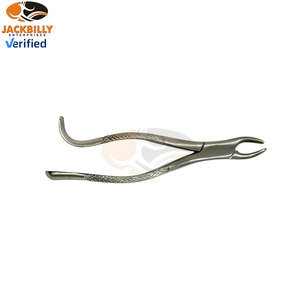 Juego de fórceps de extracción Molar superior de acero inoxidable Manual Premium # 18L/# 18R Instrumentos de gancho de extracción de dientes dentales izquierdo/derecho - Product Image 6