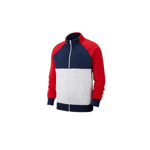 Ropa deportiva de entrenamiento personalizada con cremallera en blanco, ropa deportiva de dos piezas para hombre, chándal y ropa deportiva para hombre, conjunto de chándal para correr - Product Image 2