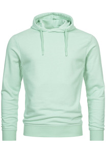 Poids léger à séchage rapide demande du client coupe ajustée taille couleur unie pull à manches longues sweats à capuche de mode sport pour hommes - Product Image 5