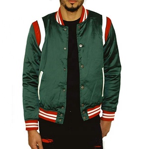 Custom Men's <b>Varsity</b> <b>Jackets</b> Casual Stand XL Polyester Blank <b>Plain</b> Embroidery Letterman <b>Varsity</b> puffer <b>jacket</b> winter <b>jacket</b> - Product Image 2