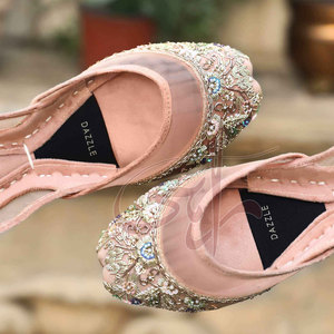 Zapatos Khussa Profesionales para Mujer, Antideslizantes, con Estampado, Material Duradero, Suela de Cuero Genuino, Parte Superior de Terciopelo, Marca Privada - Product Image 5