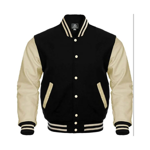 OEM Offre Spéciale Bomber en satin personnalisé Letterman Veste de baseball noir vert Eagles en satin pour hommes femmes tenue décontracté 280 Gsm - Product Image 6