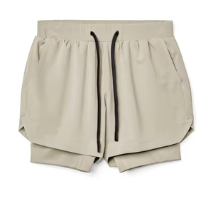 2026 Men's Beach Shorts Solid Waterproof Summer Swim Trunks Swimwear Swimsuit Bathing <b>Boxer</b> Brief for Surfing - Product Image 1