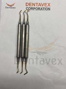 Pince à épiler pour miroir à aiguille dentaire Instrument dentaire Outils dentaires chirurgicaux Grattoir à langue Kit de soins bucco-dentaires Outil dentaire - Product Image 4