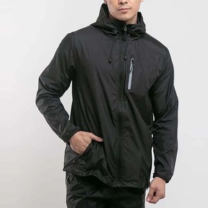 Chaquetas cortavientos para hombre, ropa de calle alta, nueva moda de alta calidad, chaquetas negras de nailon de poliéster transpirables impermeables para exteriores - Product Image 6