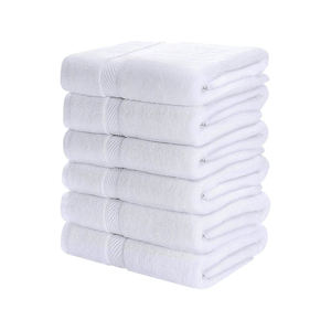 Juego de toallas de baño de Spa de Hotel de lujo 100% algodón turco genuino de secado rápido y absorbente tejido suave Color sólido 3 piezas para recién nacidos - Product Image 6