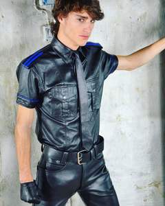 Combinaison de moto de course en cuir de haute qualité avec logo personnalisé, vêtements de sport coupe-vent avec options de couleur personnalisées - Product Image 6