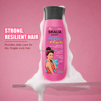 Ensemble Shampooing et Après-Shampooing pour Cheveux Bouclés, Huile de Pataua, Sans Parabène, Sans Silicone, Soin Hydratant Démêlant pour Cheveux Secs
