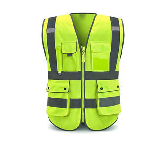 Chaleco de Seguridad de Lona Transpirable para Hombre, Diseño Personalizado, Cierre de Cremallera de Alta Calidad, Ropa de Trabajo Informal de Invierno, Precio de Fábrica por Cantidad al por Mayor - Product Image 6