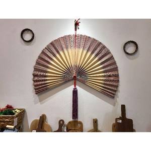 Éventail en bambou de décoration murale de nouvelle couleur Éventails en bambou fabriqués à la main avec les meilleurs prix Éventail mural géant du Vietnam - Product Image 5