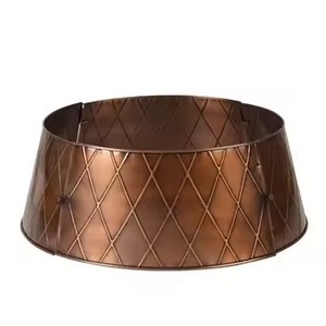 Último diseño, collar de árbol de Navidad de Metal de cobre, diseño Premium, soporte de árbol moderno para decoración elegante de Navidad y exhibición de vacaciones - Product Image 1