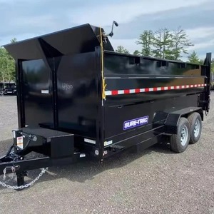 Asequible 7X14 DUMP TRAILER 7 TON Farm Dump Trailer en venta - Product Image 1