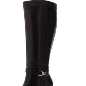 Botas de Moda Giani Bernini Rozario para Mujer, Punta Almendrada, Altura Media, Gamuza Negra con Plantilla de Goma, Talla 10 M, para Todas las Temporadas - Product Image 2