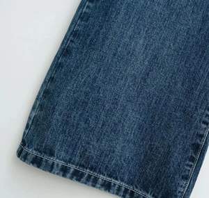 Hot Sale Eco Friendly <b>Women</b> <b>Jeans</b> Flared Pant High Quality Cotton Made Unique Trendy Style <b>Women</b> <b>Jeans</b> Pant - Product Image 2