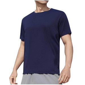 2 uds. Camiseta de Color sólido 100% algodón hombres mujeres blanco cuello redondo suelta de manga corta Camiseta modelos básicos que combina con todo pareja Tops negro - Product Image 5