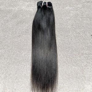 Extensiones de Cabello Virgen Indio Sin Procesar, Doble Trama, Color Natural, Liso, 28 Pulgadas de Largo Estirado - Product Image 4