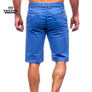 Nouveauté 2024 : Short de sport et de plage pour homme, personnalisé, à compression, style urbain décontracté, uni, avec braguette zippée, séchage rapide, teinture unie, direct usine - Product Image 2