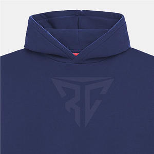 Sudaderas con capucha de patrón sólido de algodón 100% de buena calidad para hombres, colección de invierno de moda superior, MOQ bajo para la venta - Product Image 5