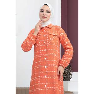 Abrigo con botones para mujer - Product Image 6