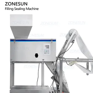 ZONESUN ZS-FSK1000 Automatic Granule Sachet Pouch Nuts Tea Plastic Bags Filling And Sealing Machine VFFS Packaging Equipment