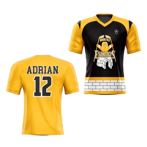 Maillots de Football Personnalisés Impression par Sublimation 100% Polyester Respirant Maillot à Séchage Rapide Maillot de Football - Product Image 5