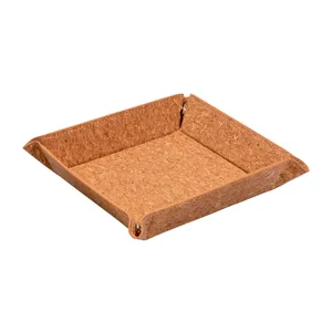 Organizer da Scrivania in Sughero Personalizzato per Tenere Ordinati i Gadget - Product Image 1